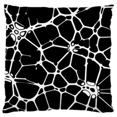 Neurons Braid Network Wattle Yarn Large Flano Cushion Case (two Sides)