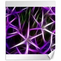 Neurons Brain Cells Imitation Canvas 8  X 10  by HermanTelo