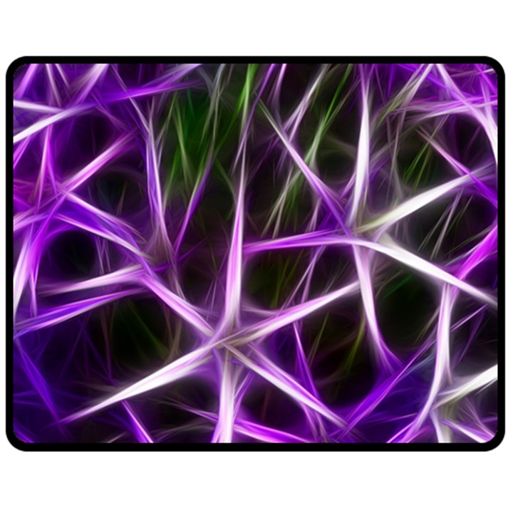 Neurons Brain Cells Imitation Fleece Blanket (Medium) 