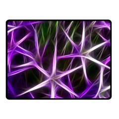 Neurons Brain Cells Imitation Fleece Blanket (small) by HermanTelo