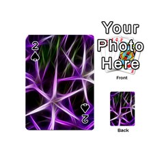 Neurons Brain Cells Imitation Playing Cards 54 Designs (mini) by HermanTelo