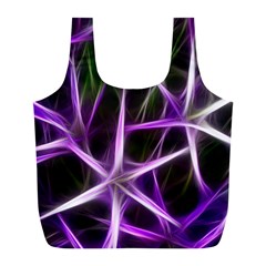 Neurons Brain Cells Imitation Full Print Recycle Bag (l) by HermanTelo