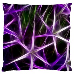 Neurons Brain Cells Imitation Standard Flano Cushion Case (one Side)