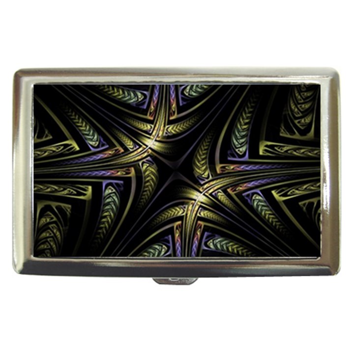 Fractal Texture Pattern Cigarette Money Case