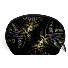 Fractal Texture Pattern Accessory Pouch (large)