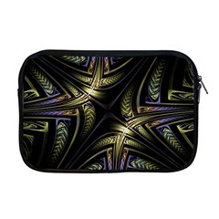 Fractal Texture Pattern Apple Macbook Pro 17  Zipper Case