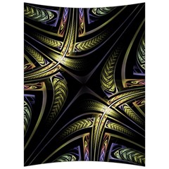 Fractal Texture Pattern Back Support Cushion