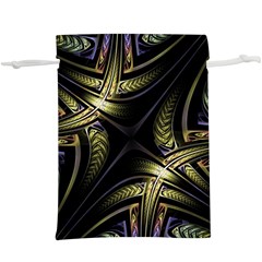 Fractal Texture Pattern  Lightweight Drawstring Pouch (xl) by HermanTelo