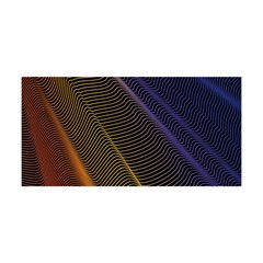 Rainbow Waves Mesh Colorful 3d Yoga Headband by HermanTelo