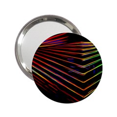 Abstract Neon Background Light 2 25  Handbag Mirrors by HermanTelo