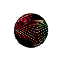 Abstract Neon Background Light Hat Clip Ball Marker by HermanTelo