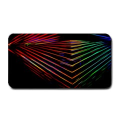 Abstract Neon Background Light Medium Bar Mats