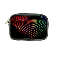 Abstract Neon Background Light Coin Purse