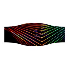 Abstract Neon Background Light Stretchable Headband