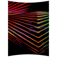 Abstract Neon Background Light Back Support Cushion by HermanTelo