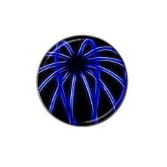 Light Effect Blue Bright Design Hat Clip Ball Marker (4 Pack)