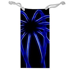 Light Effect Blue Bright Design Jewelry Bag