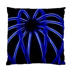 Light Effect Blue Bright Design Standard Cushion Case (two Sides)