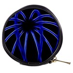 Light Effect Blue Bright Design Mini Makeup Bag Front