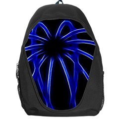 Light Effect Blue Bright Design Backpack Bag