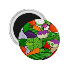 Vegetables Bell Pepper Broccoli 2 25  Magnets by HermanTelo