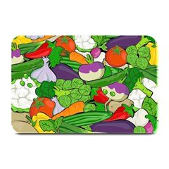 Vegetables Bell Pepper Broccoli Plate Mats by HermanTelo