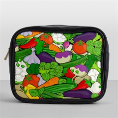 Vegetables Bell Pepper Broccoli Mini Toiletries Bag (one Side)