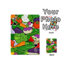 Vegetables Bell Pepper Broccoli Playing Cards 54 Designs (mini)