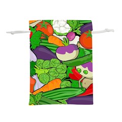 Vegetables Bell Pepper Broccoli Lightweight Drawstring Pouch (m)