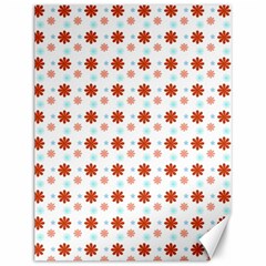 Background Flowers Multicolor Canvas 12  X 16  by HermanTelo