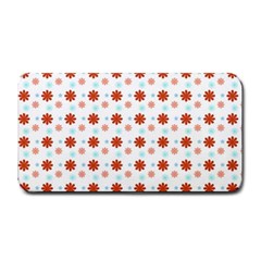 Background Flowers Multicolor Medium Bar Mats