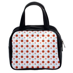 Background Flowers Multicolor Classic Handbag (two Sides)