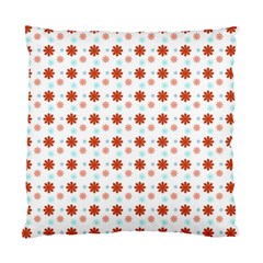 Background Flowers Multicolor Standard Cushion Case (two Sides) by HermanTelo