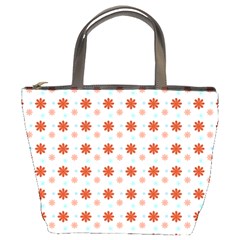 Background Flowers Multicolor Bucket Bag by HermanTelo