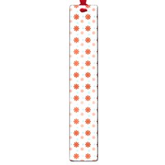 Background Flowers Multicolor Large Book Marks