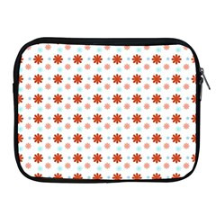 Background Flowers Multicolor Apple Ipad 2/3/4 Zipper Cases