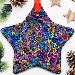 Ab 142 Star Ornament (two Sides) by ArtworkByPatrick