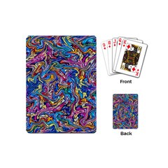 Ab 142 Playing Cards Single Design (mini) by ArtworkByPatrick