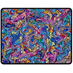 Ab 142 Double Sided Fleece Blanket (medium)  by ArtworkByPatrick