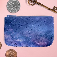 Gouttes D eau Galaxy Large Coin Purse by kcreatif