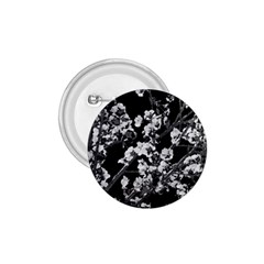 Fleurs De Cerisier Noir & Blanc 1 75  Buttons by kcreatif