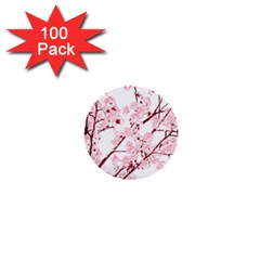 Fleurs De Cerisier 1  Mini Buttons (100 Pack)  by kcreatif