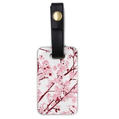 Fleurs De Cerisier Luggage Tag (one Side) by kcreatif