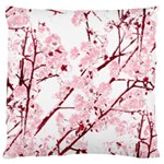 Fleurs de cerisier Large Cushion Case (Two Sides) Front