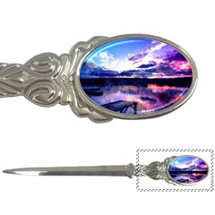 Photo Coucher Du Soleil Effet Galaxy Letter Opener by kcreatif