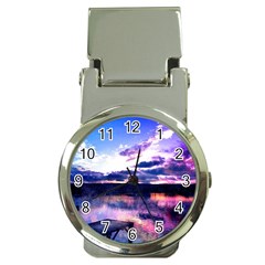 Photo Coucher Du Soleil Effet Galaxy Money Clip Watches by kcreatif