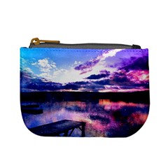 Photo Coucher Du Soleil Effet Galaxy Mini Coin Purse by kcreatif