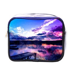 Photo Coucher Du Soleil Effet Galaxy Mini Toiletries Bag (one Side) by kcreatif