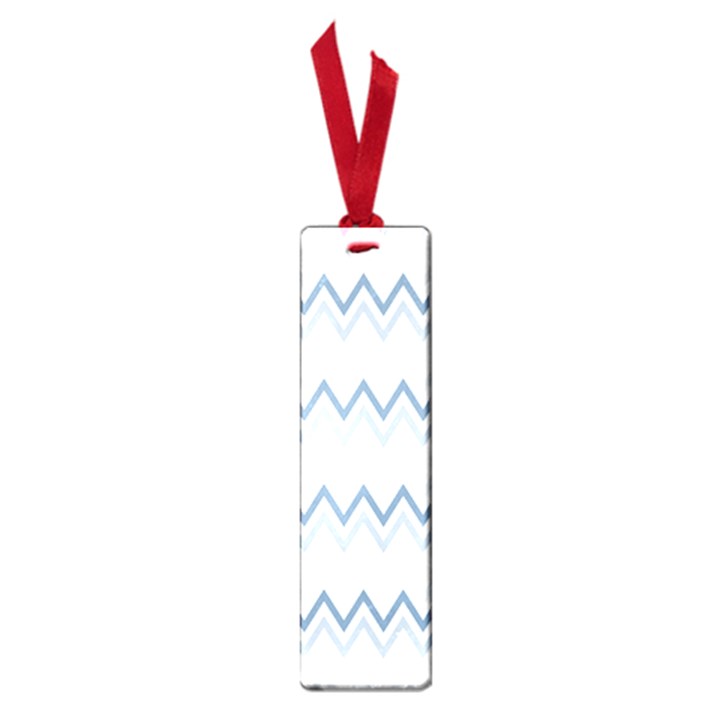 Chevrons Bleus/Blanc Small Book Marks