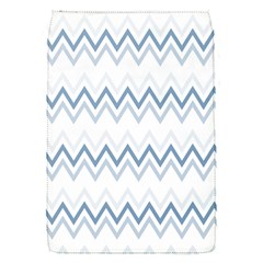 Chevrons Bleus/blanc Removable Flap Cover (s)